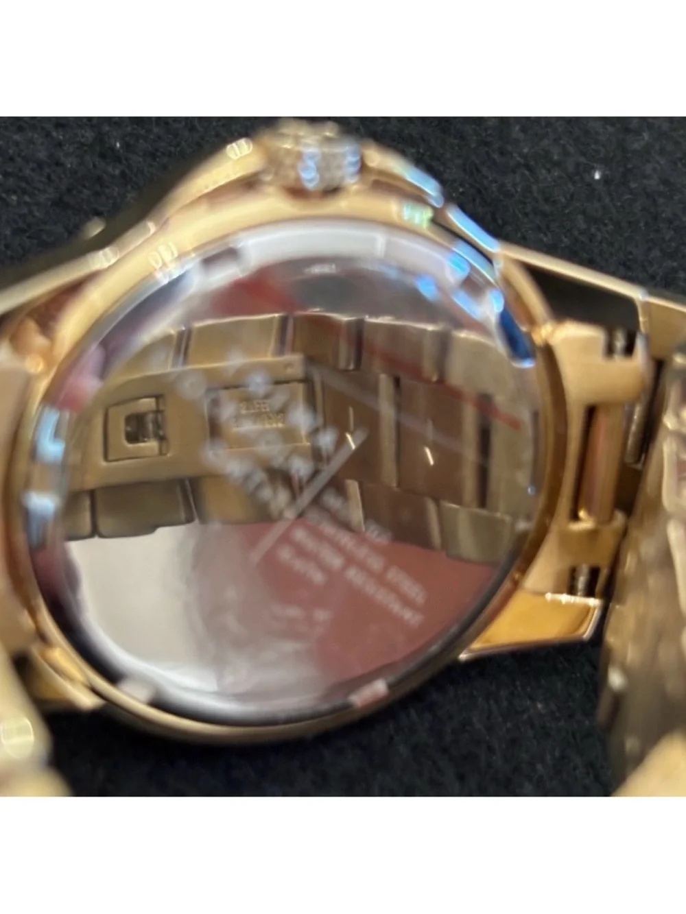 NWOT** Anthropologie TRIWA Skala Unisex Watch In. Champagne Gold **Needs Battery